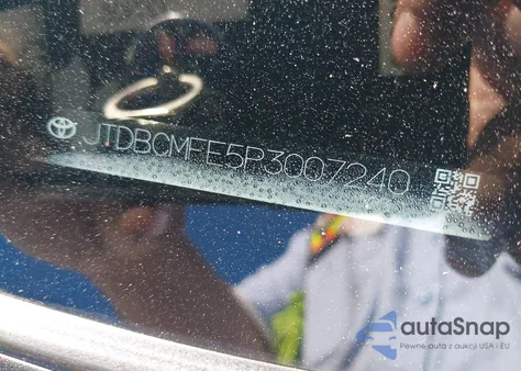 2023 Toyota Corolla Hybrid Le из США, поврежденный, VIN JTDBCMFE5P3007240